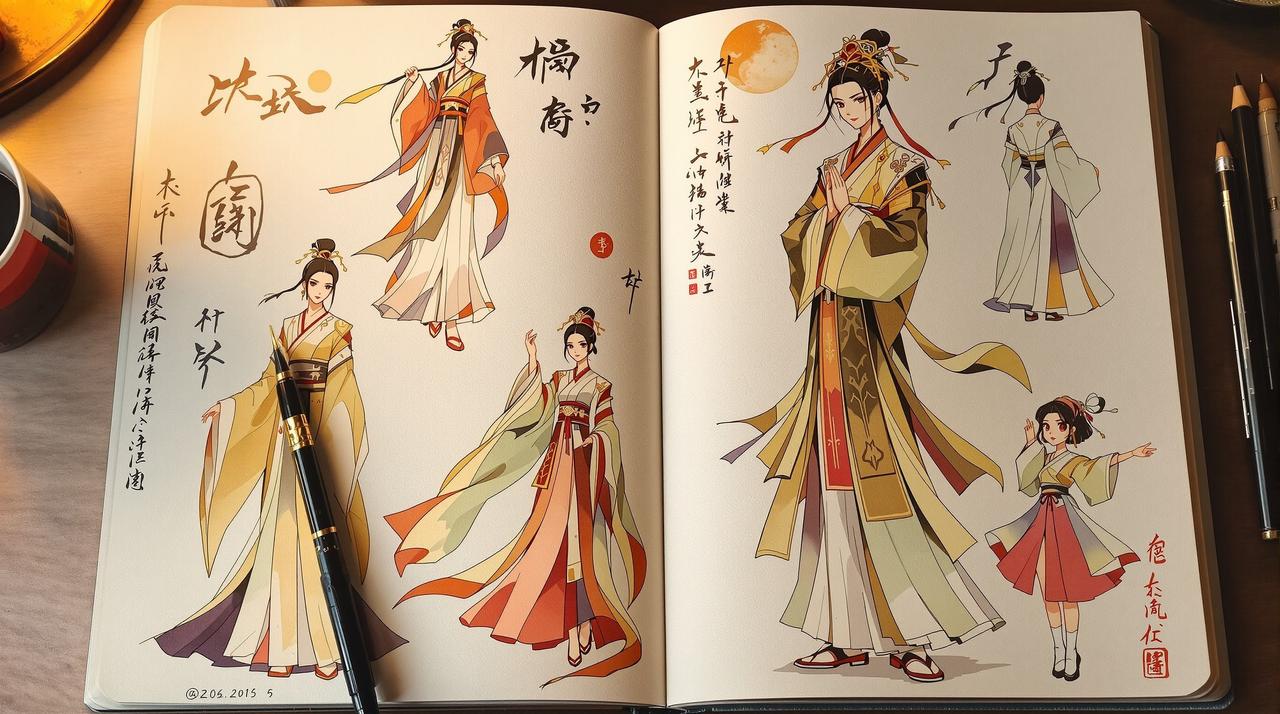 伦理片动漫番友圈热帖:【手绘】用词牌为灵感画了一组动漫角色设计 伦理片动漫番友圈:【手绘】用词牌为灵感画了一组动漫角色设计