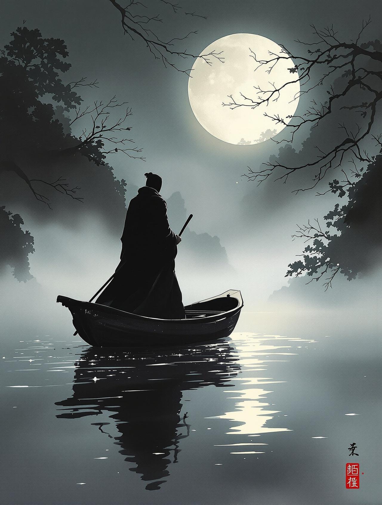 伦理片动漫推荐作品:江夜行 江夜行 - 水墨江湖 · 快意恩仇,国风动漫推荐